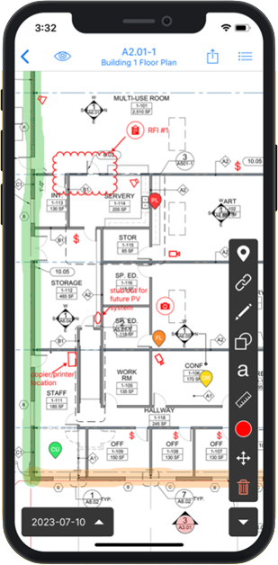 Digitální stavební dokumentace v mobilní aplikaci